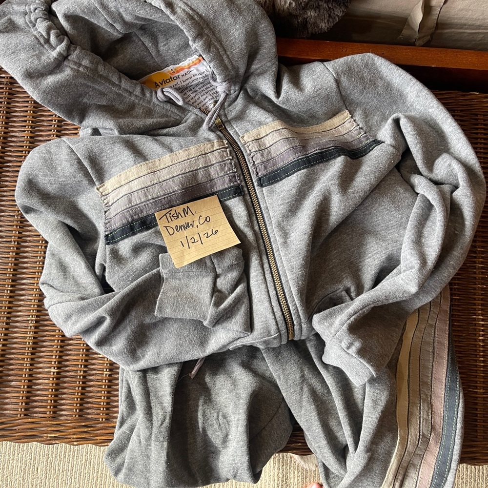 Aviator Nation Set monotone 5 stripe